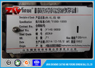 Tiges de meulage HRC 60-68, ISO9001 de l'acier 60mn rond de haute précision
