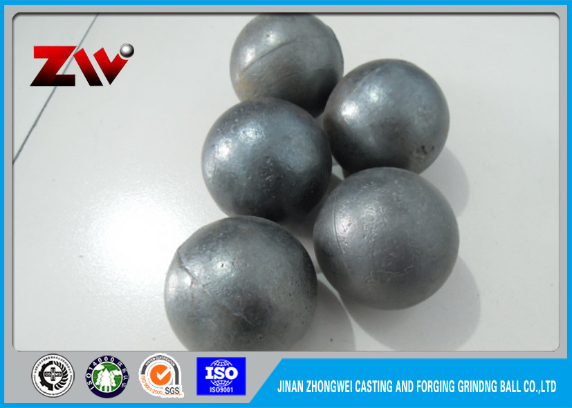 Bas chrome d'industrie chimique boules de meulage de broyeur à boulets de 25mm à de 140mm pour le mien