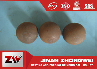 20 à 150 mm de dureté élevée Ballon d'acier à laminage à chaud pour moulin à billes machine personnalisée par composition chimique Mn 0,6-1,2%