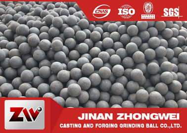 Boule de broyage en acier forgé sur mesure 30 mm-150 mm Boules de roulement de broyeur à billes pour les industries minières du ciment