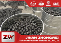 Billes d'acier de meulage à laminage à chaud de dureté élevée pour l'usage de broyeur à boulets, diamètre 20-60mm