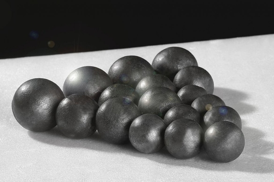Boules de broyage à haute chrome forgées pour le broyage en gros et sur mesure