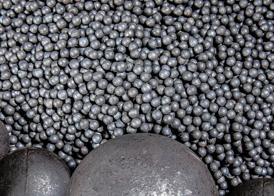 Boules de moulage en acier forgé de toutes tailles, boules de moulage en chrome pour moulins