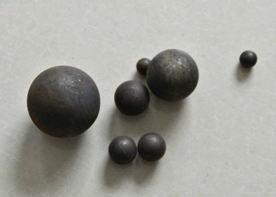 Matériau en acier chrome forgé boules de moulin de meulage de médias pour la machine de meulage de roche sur mesure