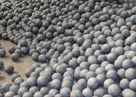 Médias de meulage de haute qualité 10 mm-150 mm Boule de meulage forgée pour usine minière et cimenterie