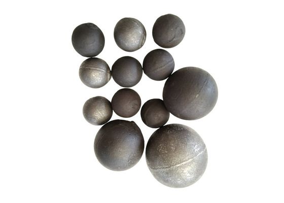Boules de moulage en acier forgé de toutes tailles, boules de moulage en chrome pour moulins