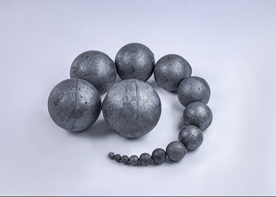 Boules de fer moulé Boule d'acier de broyage pour centrales électriques/industrie du ciment