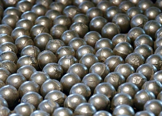 Boules de fer moulé Boule d'acier de broyage pour centrales électriques/industrie du ciment