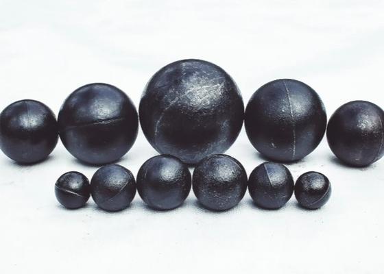Boule en fonte en acier en silicone boules en manganèse 130 mm boule en acier forgé