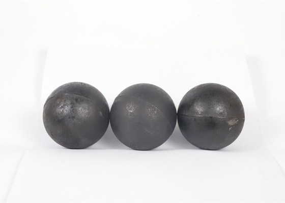 65 70 75 80 mm Médias de meulage en acier forgé à haute teneur en manganèse Boules de fer moulé pour moulin à billes
