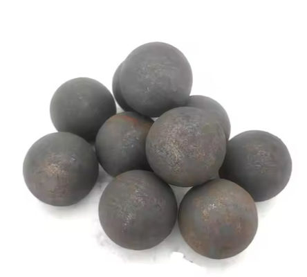 Billes d'acier de boule de médias de meulage en acier laminées à chaud de 20mm-130mm pour le ciment de broyeur à boulets de mine