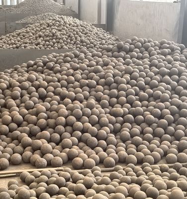 Mining Grinding Steel Balls with Forging And Rolling Production Line Black Surface