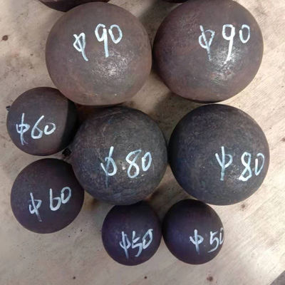 Diamètre de meulage élevé 20mm-150mm de boules de médias d'acier au chrome de bâti de mine