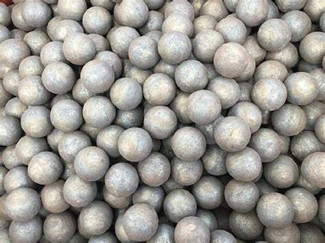 20-180 mm boule en acier forgé pour l'exploitation minière broyage du ciment Dureté d'impact 12 Joules HRC 55-65