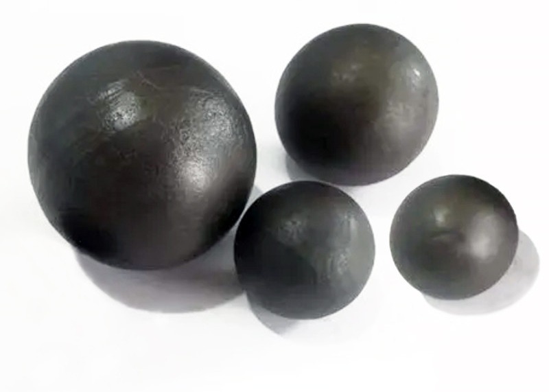 Boule de meulage en acier forgé au carbone de haute dureté 60 mm 150 mm Boules de meulage en acier forgé