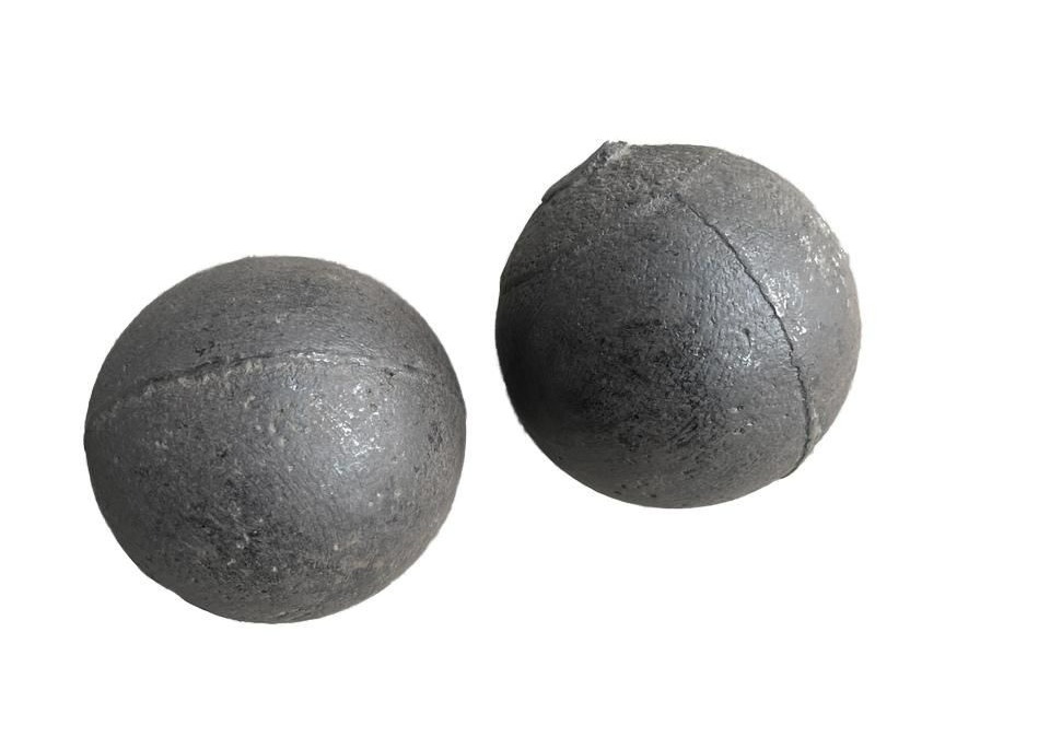 Fabrication sur mesure de billes de forgeage de billes en fonte 30 mm 150 mm dans l'industrie minière du ciment