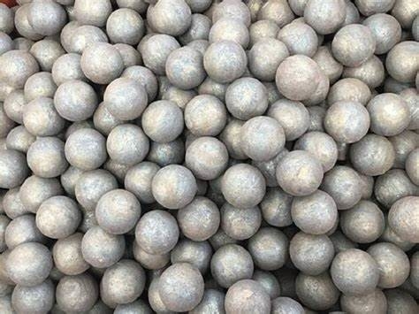 20-180 mm boule en acier forgé pour l'exploitation minière broyage du ciment Dureté d'impact 12 Joules HRC 55-65