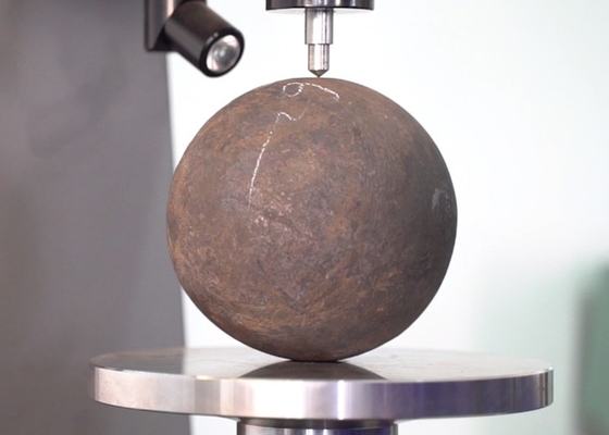Taille personnalisée de broyage de billes d'acier forgé pour diverses mines de puissance