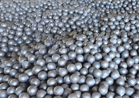 Chromage durable de la coulée des boules de presse de meulage de haute dureté